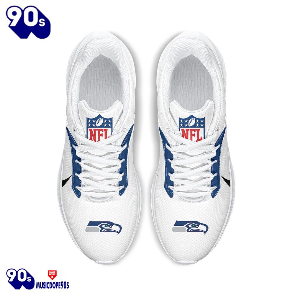 Personalized Seattle Seahawks Nike Running Sneakers Personalized Seattle Seahawks Nike Running Sneakers