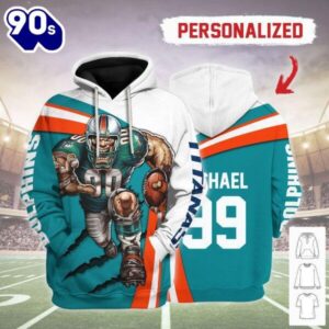 Personalized Unisex Tracksuit Hoodies Miami&hellip;
