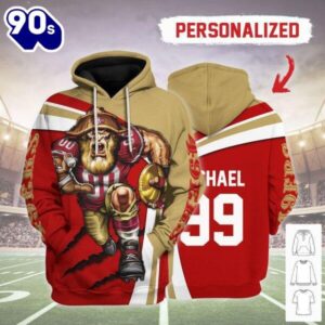 Personalized Unisex Tracksuit Hoodies San&hellip;