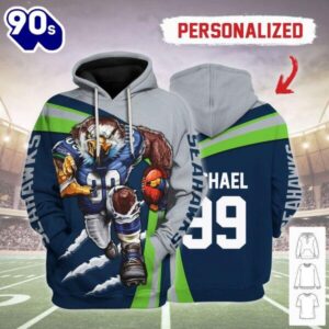 Personalized Unisex Tracksuit Hoodies Seattle&hellip;