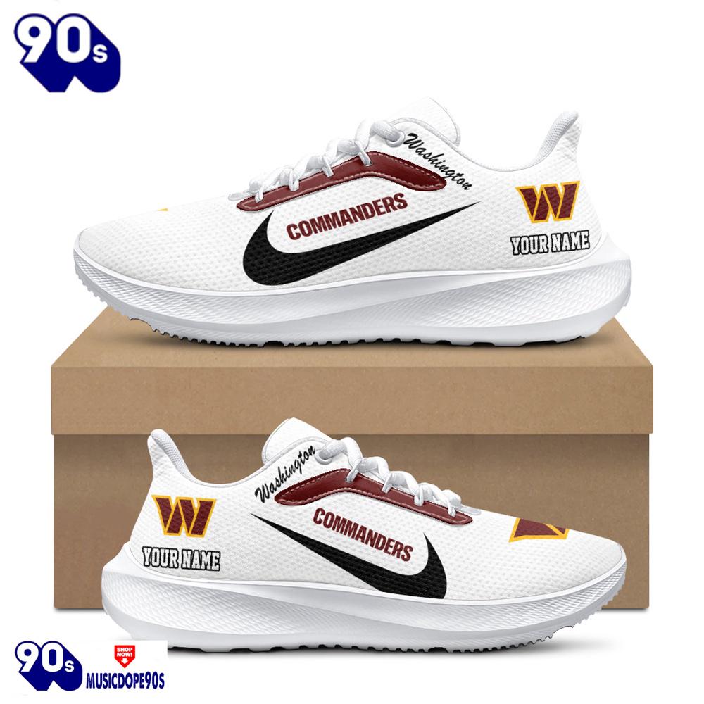 Personalized Washington Commanders Nike Running Sneakers Personalized Washington Commanders Nike Running Sneakers