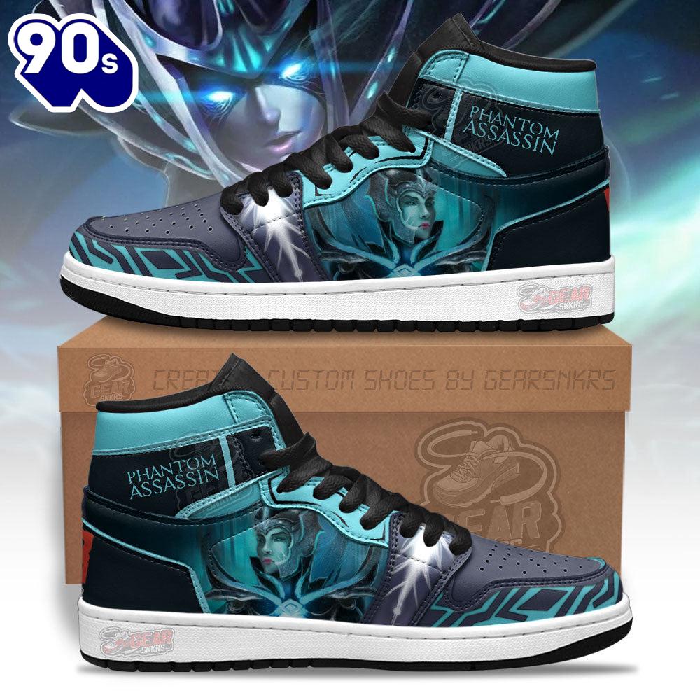 Phantom Assassin Dota 2 Shoes Custom Gifts Idea For Fans Phantom Assassin Dota 2 Shoes Custom Gifts Idea For Fans