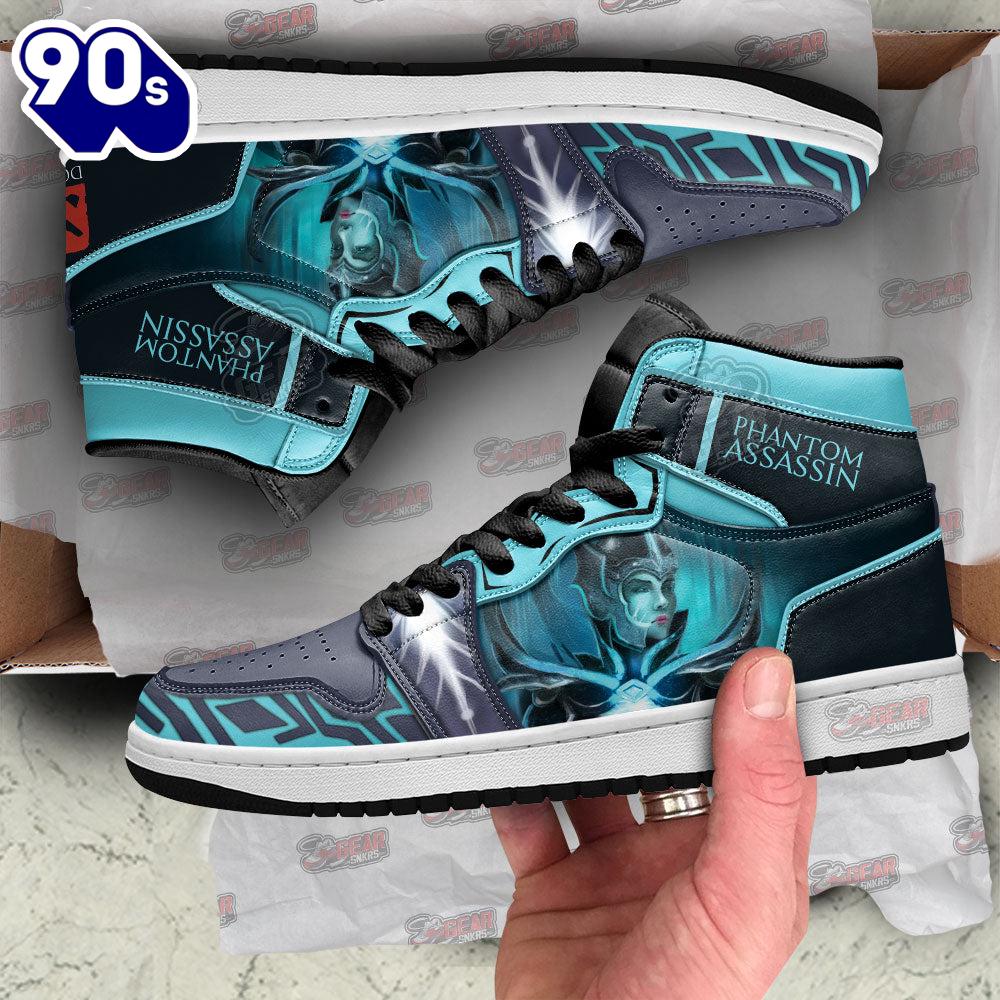 Phantom Assassin Dota 2 Shoes Custom Gifts Idea For Fans Phantom Assassin Dota 2 Shoes Custom Gifts Idea For Fans