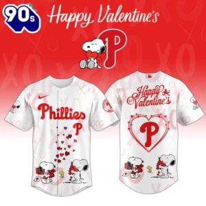 PHI Phillies Special Valentine 2026 Limited Edition Jersey
