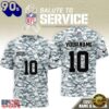 Philadelphia Eagles 2026 NFL Salute to Service Camo New Design 3D Shirt, NFL Trending Shirt