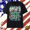 Philadelphia Eagles All Time Greats Players Signature Football T Shirt, Viral 2D Graphic Tee