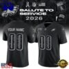 Philadelphia Eagles Black 2026 Salute to Service Football Jersey, Viral Football Jersey
