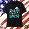 Philadelphia Eagles Dad Built for Game Day T Shirt, Viral 2D Graphic Tee