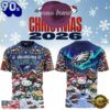 Philadelphia Eagles Hello Kitty Christmas Day 2026 Special New T Shirt, Sport Trend 3D Shirt