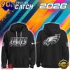 Philadelphia Eagles NFL 2026 Crucial Catch Limited Edition Black Hoodie, Sport Trend 3D Shirt