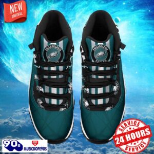 Philadelphia Eagles NFL Air Jordan 11 Sneakers Shoes Gift For Fans 1 Philadelphia Eagles NFL Air Jordan 11 Sneakers Shoes Gift For Fans