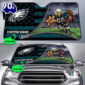 Philadelphia Eagles NFL Car Sun…