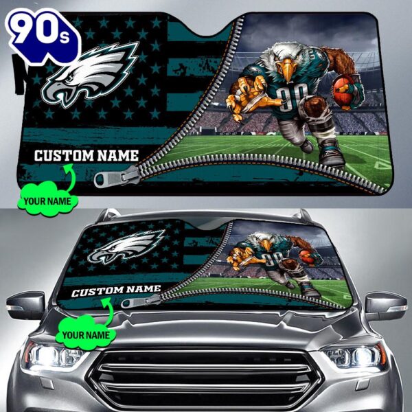 Philadelphia Eagles NFL Car Sun Shade