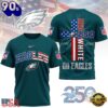 Philadelphia Eagles NFL God America 250 Years 2026 Unisex T-Shirt