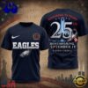 Philadelphia Eagles NFL Honoring 25 Years Remembering September 11 T Shirt, NFL Trending Shirt