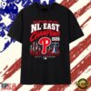 Philadelphia Phillies 2026 NL East Champions Philly Baseball Built Different T Shirt, Viral 2D Graphic Tee
