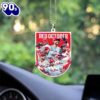 Philadelphia Phillies Custom Shape 2-sided Acrylic Car Ornament  Christmas Day