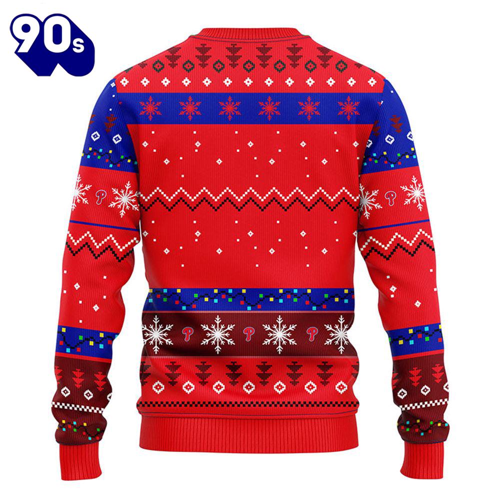 Philadelphia Phillies Hohoho Mickey Christmas Ugly Sweater Gift Christmas Philadelphia Phillies Hohoho Mickey Christmas Ugly Sweater Gift Christmas
