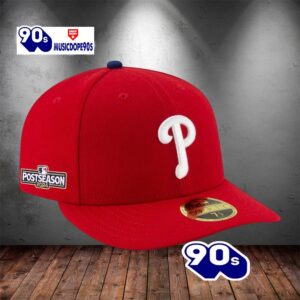 Philadelphia Phillies MLB Postseason Red Cap 1 Philadelphia Phillies MLB Postseason Red Cap
