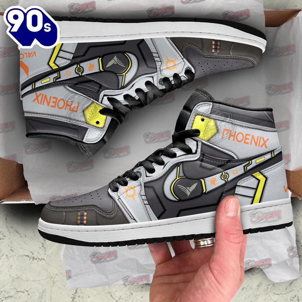 Phoenix Valorant Agent Shoes Custom For Gamer Phoenix Valorant Agent Shoes Custom For Gamer