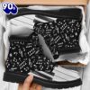 Piano Keys Music Note Asboots All Season Boots Gift Xmas