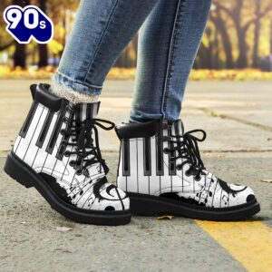 Piano Music Note Art Asboots All Season Boots Gift Xmas 2 Piano Music Note Art Asboots All Season Boots