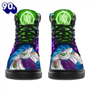Piccolo Dragon Ball Leather Boots Timbs Custom Anime Shoes Fan Gift