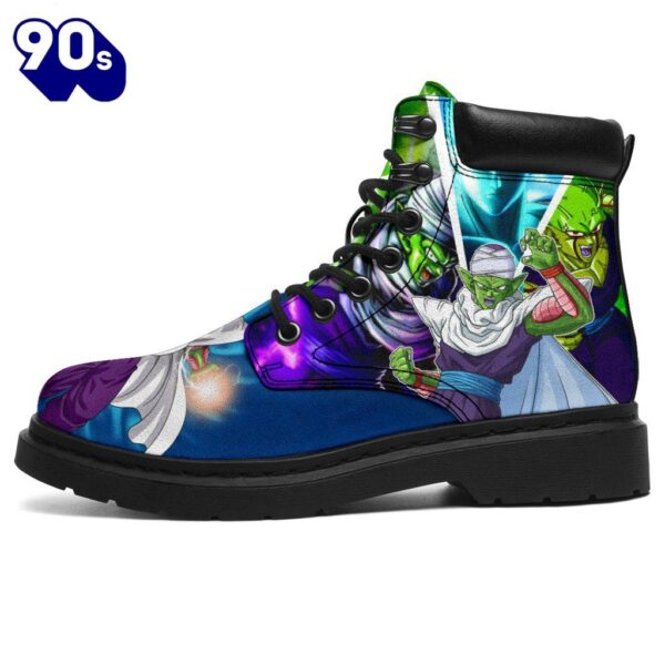 Piccolo Dragon Ball Leather Boots Timbs Custom Anime Shoes Fan Gift
