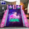 Pink Christmas For Fans Bedding Set Decor Home