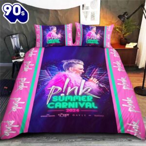 Pink Christmas For Fans Bedding…