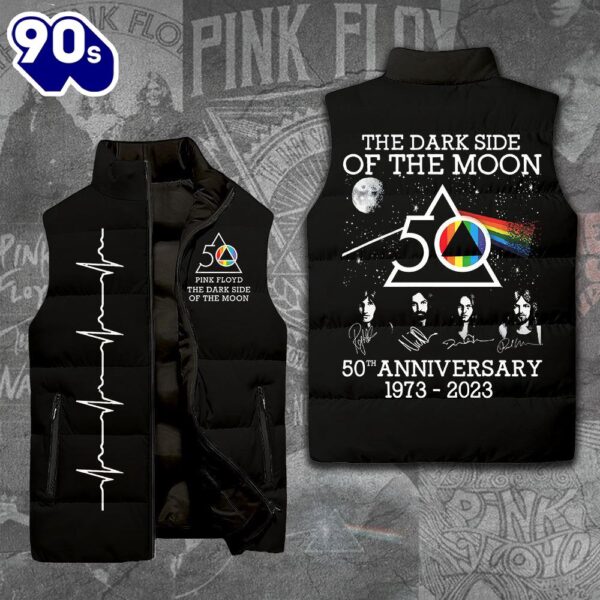 Pink Floyd 2D Sleeveless Jacket Christmas For Fans – Music Sleeveless Down Jacket
