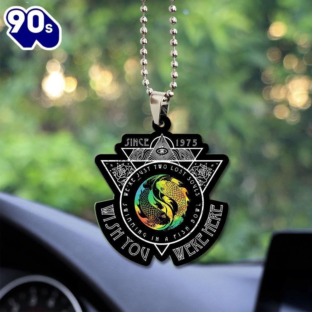 Pink Floyd Custom Shape 2-sided Acrylic Car Ornament Gift For Xmas Christmas Day Pink Floyd Custom Shape 2-sided Acrylic Car Ornament Gift For Xmas Christmas Day