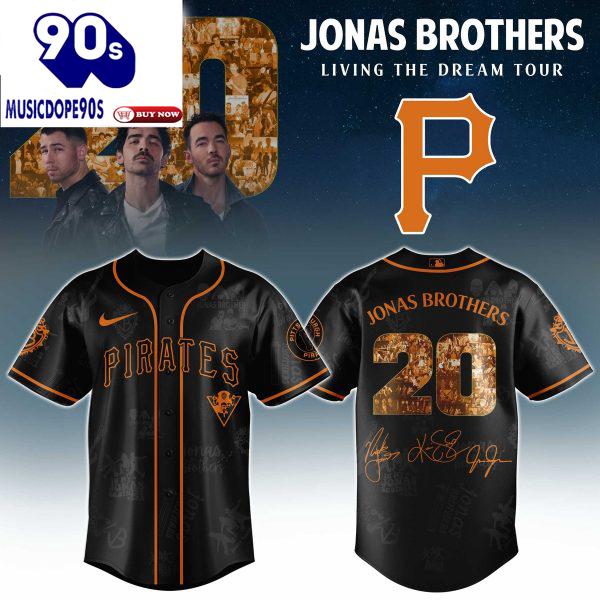 Pirates x Jonas Brothers Tour 2025 Baseball Jersey Pirates x Jonas Brothers Tour 2025 Baseball Jersey
