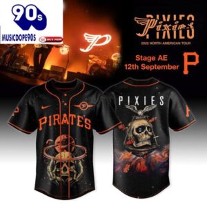 Pirates x PIXIES North American Tour 2025 Baseball Jersey