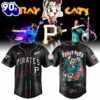 Pittsburgh Pirates Stray Cats 2026 US Tour Inspired Baseball Jersey