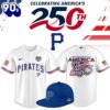 Pittsburgh Pirates USA 250th Anniversary Special Patriotic Baseball Jersey