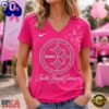 Pittsburgh Steelers 2026 NFL Tackle Breast Cancer V neck T Shirt, NFL Fan V Neck Shirt