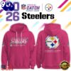 Pittsburgh Steelers Crucial Catch 2026 Pink Limited Edition Hoodie Shirt, Sport Trend 3D Shirt