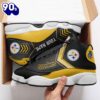 Pittsburgh Steelers Custom Name Air Jordan 13 Sneakers Gift Xmas