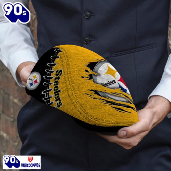 Pittsburgh Steelers NFL Basic Design Personalized Jeff Cap