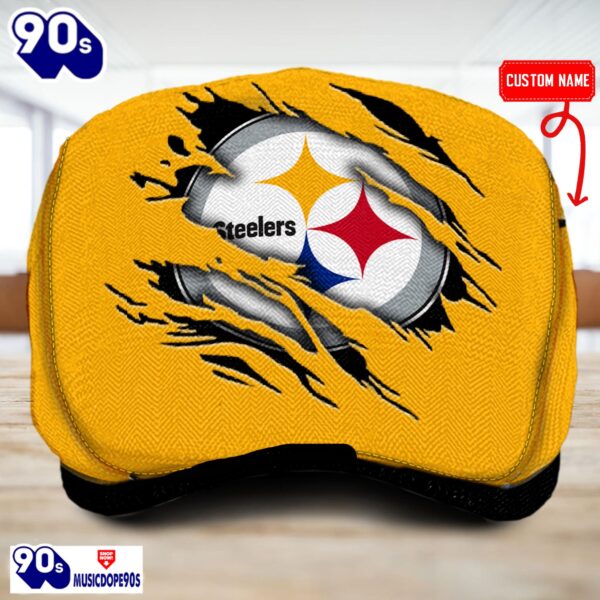 Pittsburgh Steelers NFL Basic Design Personalized Jeff Cap
