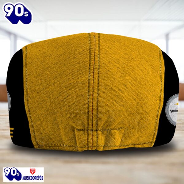 Pittsburgh Steelers NFL Basic Design Personalized Jeff Cap