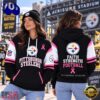Pittsburgh Steelers NFL Breast Cancer Awareness Hoodie, Faith Strength Football 3D Shirt, NFL Trending Shirt