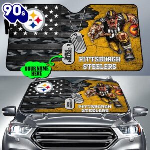 Pittsburgh Steelers NFL Car Sun…