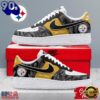 Pittsburgh Steelers NFL End Zone Energy Custom Air Force 1 Shoes Sneaker, Trending NFL AF1