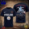 Pittsburgh Steelers NFL Honoring 25 Years Remembering September 11 T Shirt, NFL Trending Shirt