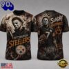 Pittsburgh Steelers NFL Michael Myers Sunday Nightmares Horror Halloween 3D T Shirt, NFL Trending Shirt