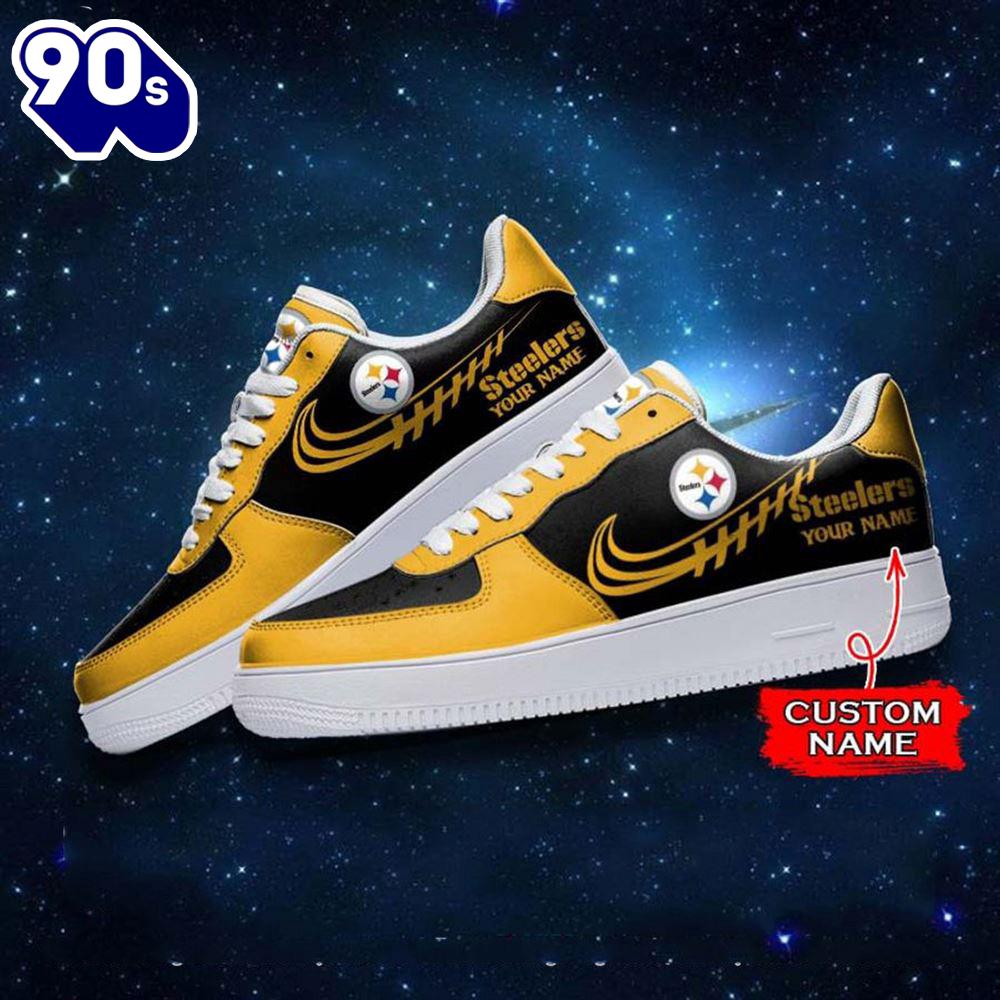 Pittsburgh Steelers NFL Personalized Air Force Sneaker Pittsburgh Steelers NFL Personalized Air Force Sneaker
