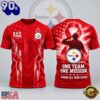 Pittsburgh Steelers NFL RED Friday One Team One Mission Patriotic Soldier Tribute T Shirt, NFL Trending Shirt