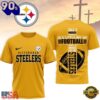 Pittsburgh Steelers NFL Whole Lot of Football Christian Cross 3D Shirt, NFL Trending Shirt